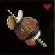 Meat and Mushroom Skewer